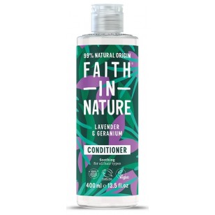 Kondicionierius Lavender&Geranium FAITH IN NATURE, 400ml Kondicionierius Lavender&Geranium FAITH IN NATURE, 400ml