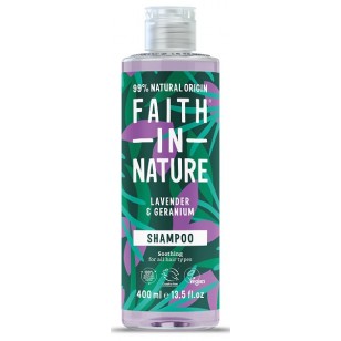 Šampūnas Lavender&Geranium FAITH IN NATURE, 400ml